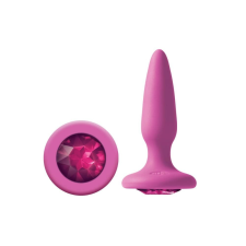 Ns Toys NS Novelties Glams Mini - szilikon, vízálló anál dildó - 8,5 cm (rózsaszín) anál