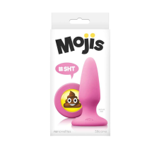 Ns Toys NS Novelties Moji's SHT Medium - szilikon, letapasztható, vízálló anál dildó - 10,5 cm (rózsaszín) műpénisz, dildó