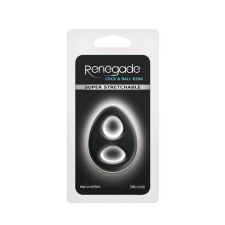 Ns Toys Renegade Romeo Soft Ring Black péniszgyűrű