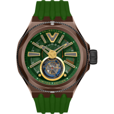 Nubeo NB-6075-0B Mens Watch Messenger Tourbillon Limited 52mm 10ATM, karóra