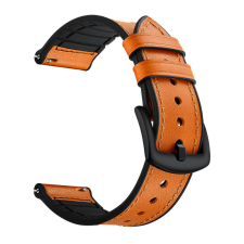 NUBO Amazfit 20mm kívül bőr belül szilikon okosóra szíj okosóra kellék