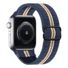 NUBO Apple Watch elasztikus szövet szíj – sötétkék – 42/44/45/46mm (Series 1-11)
