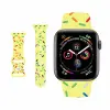NUBO Apple Watch kompatibilis szilikon pótszíj - sárga - 38/40/41mm