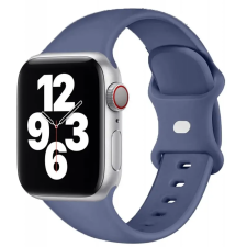 NUBO Apple Watch szilikon pótszíj - kék - 42/44/45/46mm okosóra kellék