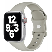 NUBO Apple Watch szilikon pótszíj - szürke - 42/44/45/46mm okosóra kellék
