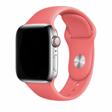 NUBO Apple Watch szilikon szíj - koral - 42/44/45/46mm okosóra kellék