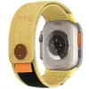 NUBO Apple Watch tépőzáras szövet szíj – sárga – 38/40/41mm (Series 1-11)