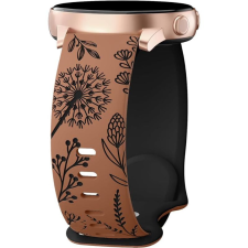 NUBO Garmin 20mm lézergravírozott szilikon pótszíj okosóra kellék