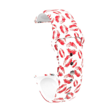 NUBO Painted 20mm szilikon okosóra pótszíj okosóra kellék