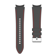 NUBO Samsung Watch 4/5/6/7 szilikon szíj díszítő varrással okosóra kellék