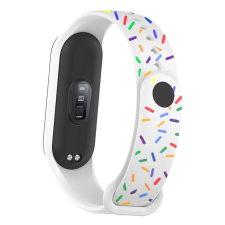 NUBO Xiaomi Mi Band 5/6/7 szilikon mintás szíj okosóra kellék