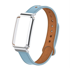 NUBO Xiaomi Smart Band 7 PRO bőr szíj védőkerettel okosóra kellék