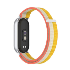 NUBO Xiaomi Smart Band 8/9/10 kompatibilis tépőzáras szövet szíj okosóra kellék