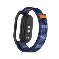 NUBO Xiaomi Smart Band 8/9 tépőzáras szövet szíj keretvédővel okosóra kellék
