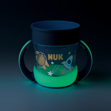 Nuk Bájos itató pohár Mini Magic NUK Cup Night 160 ml blue itatópohár