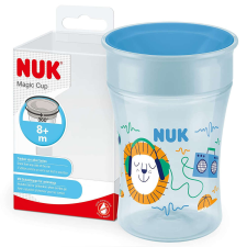 Nuk MAGIC CUP varázslatos pohár 230ml - kék oroszlán itatópohár