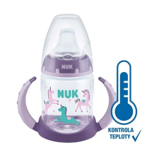 Nuk | NUK | Baba tanuló itatópohár NUK hőmérséklet jelzővel 150 ml lila | Lila | itatópohár