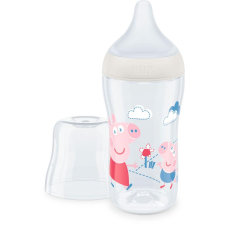 Nuk Perfect Match Peppa Malac műanyag Cumisüveg 260ml - Fehér mintás (10216017) cumisüveg