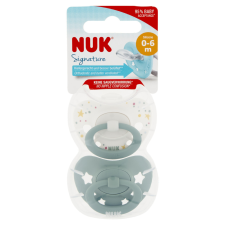 Nuk Signature szilikon cumi 0-6hó 2 db (fiú) cumi