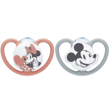 NUK Space szilikon cumi 2db 18-36 hó - Mickey&Minnie Mouse cumi