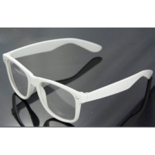  Nullás, nulldioptriás divat szemüveg - fehér ajándéktárgy