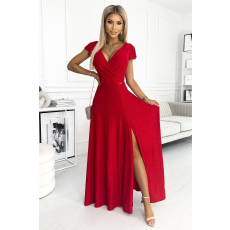  NUMOCO női ruha 411-2 CRYSTAL, XL Piros