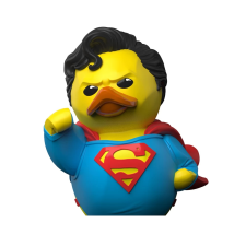 Numskull TUBBZ Cosplaying Ducks - Superman kacsa figura dobozos változat játékfigura