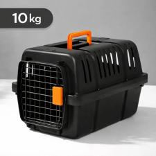 Nunbell Grand kisállat szállítóbox – 10 kg - Fekete szállítóbox, fekhely kutyáknak