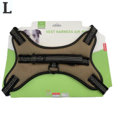  Nunbell Vest Harness Air típusú hám kisállatoknak-L - Khaki nyakörv, póráz, hám kutyáknak
