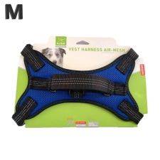  Nunbell Vest Harness Air típusú hám kisállatoknak-M - Kék nyakörv, póráz, hám kutyáknak