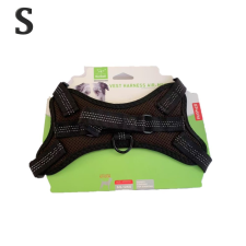 Nunbell Vest Harness Air típusú hám kisállatoknak-S - Barna nyakörv, póráz, hám kutyáknak
