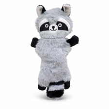 Nunbell Zörgő és csipogó plüss kutyajáték – mosómedve játék kutyáknak