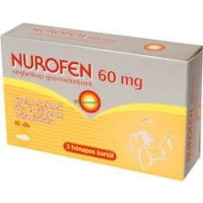NUROFEN 60 MG VEGBELKUP GYERMEKEKNEK 10X gyógyhatású készítmény