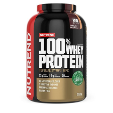 Nutrend 100% Whey Protein 2250 g, csokoládé + mogyoró reform élelmiszer