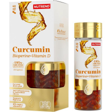 Nutrend Curcumin + Bioperine + Vitamin D, 60 kapszula vitamin és táplálékkiegészítő
