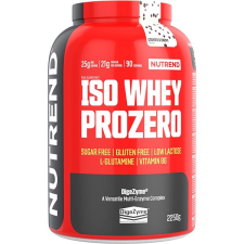 Nutrend ISO Whey Prozero 2250 g, cookies + cream reform élelmiszer