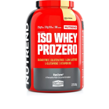 Nutrend ISO Whey Prozero, 2250 g, pudinková vanilka vitamin és táplálékkiegészítő