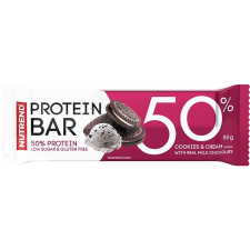 Nutrend Protein 50 Bar 50 g, cookies + cream vitamin és táplálékkiegészítő
