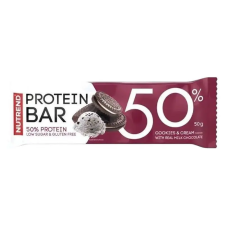 Nutrend protein szelet 50% cookies and cream 50g reform élelmiszer