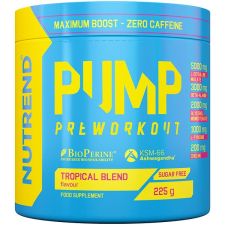 Nutrend PUMP 225 g, trópusi keverék vitamin és táplálékkiegészítő