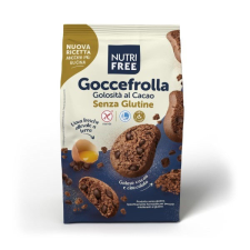 Nutri Free Goccefrolla al cacao - csokis keksz csoki cseppel 300 g csokoládé és édesség
