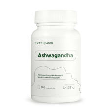 Nutri Nature Ashwagandha 375mg kapszula 90db vitamin és táplálékkiegészítő