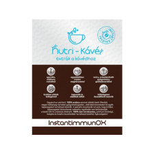 Nutribalance Élelmiszertudományi és- fejlesztő KFT. Nutri-Kávé instant kávéval 180G InstantimmunOX reform élelmiszer