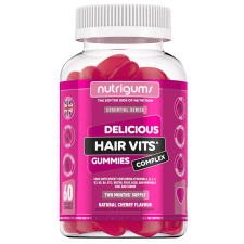 Nutrigums Hair Vitamin Complex, hajtámogatás, 60 db zselés cukorka  Étrend-kiegészítő gyógyhatású készítmény
