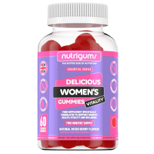 Nutrigums Womens Vitality, női vitalitás, 60 db zselés cukorka  Étrend-kiegészítő gyógyhatású készítmény
