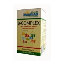 Nutrilab b-complex kapszula 60 db gyógyhatású készítmény