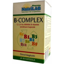 Nutrilab B- Complex kapszula 60db vitamin és táplálékkiegészítő