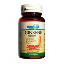 Nutrilab ginseng kapszula 60db vitamin és táplálékkiegészítő