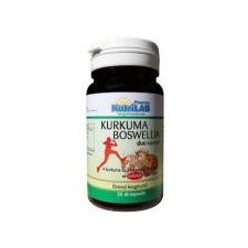 Nutrilab Kurkuma Boswellia duo 30 kapszula vitamin és táplálékkiegészítő
