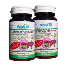 Nutrilab Máriatövis forte 375mg DUO PACK 2x60 kapszula Silimarin vitamin és táplálékkiegészítő